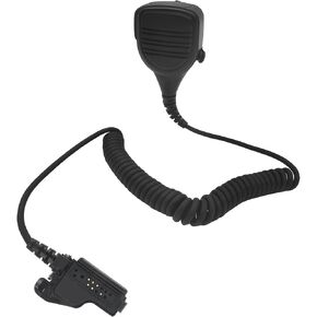 Shoulder Mic with 3.5mm Listen Earpiece Walkie Talkie Lapel Microphone Hands Free Speaker Mike for Motorola xts1500 xts2500 xts5000 ht1000(Black)