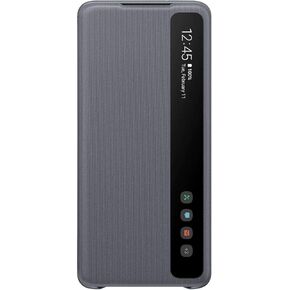 Samsung Galaxy S20+ Case, Official S-View Flip Cover (Gray)