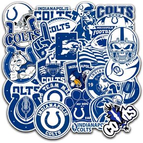 25 PCS of American Football Stickers for Water Bottle, Laptop, Bicycle, Computer, Motorcycle, Travel Case, Car Decal Decoration Sticker