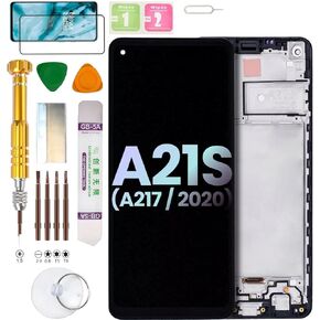 Original LCD Display Assembly for Samsung Galaxy A21S SM-A217F, SM-A217F/DS, SM-A217F/DSN, SM-A217M, SM-A217M/DS, SM-A217N Screen Replacement kit