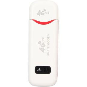 Zopsc 4G LTE Mobile Hotspot, Unlocked Mobile Hotspot, 300Mbps SIM Card Slot Mobile Routers, Up to 10 Connect Devices, White