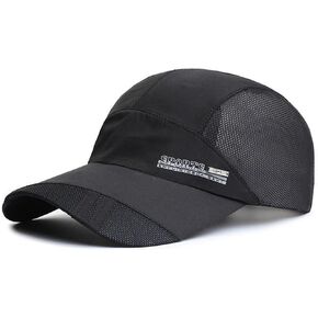 Men's Cap-Spring Summer Light Shade Breathable Outdoor Recreational Fishing Sun Block Baseball Hat Unisex