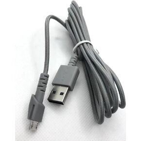 USB Charging Cable for Razer Naga Pro 20000 DPI & DeathAdder V2 pro & Pro Click& Basilisk & Mamba Wireless&Viper Ultimate Wireless Gaming Mouse/Logitech G700 (Grey)