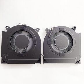 Fleshy Leaf Replacement CPU+GPU Cooling Fan for Lenovo Legion S7 16IAH7 16ARHA7 R9000X Y9000X (2022) Gen 7 RTX 3070 3060 Radeon RX 6800s 5F10S14025 5F10S14024 DFSCL12E164865 FPLD DFSCL12E064865 FPLC