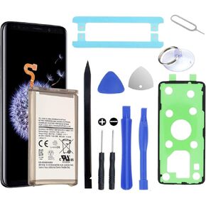 Galaxy S9 Battery Replacement Kit for Samsung Galaxy S9 EB-BG960 EB-BG960ABA G960U G960F G960W 3000mAh Repair Kit
