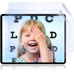 IPROKKO 2 Pack Anti Blue Light Screen Protector Compatible with iPad Pro 13 Inch 7th (2024, M4), Matte Anti Glare Blue Light Filter Eye Protection Cover and Bubble Free