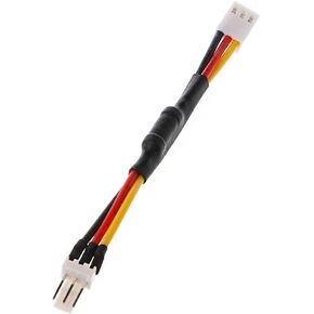 Deceleration Line, Hanzou 27Ω PC Case Fan RPM Speed Reduction Silent Connector Resistor Cable Quiet Mode