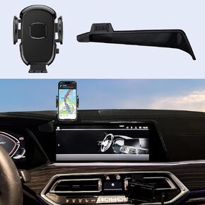 Car Phone Holder Mount Fit for BMW X7 2019-2022/X5 2019-2023/X6 2020-2023, Car Dashboard Mount Compatible with 12.3inch Screen,Thick Cases Friendly Fit for iPhone/Android and All Smartphones