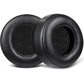 SOULWIT Professional Earpads Cushions Replacement for Beats by Dr.Dre Mixr On-Ear Headphones, Ear Pads with Softer Protein Leather, Noise Isolation Foam - Black