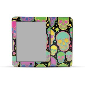 Tablet Skin Compatible with Barnes & Noble Nook GlowLight 4e (2022) - Candy Skulls - Premium 3M Vinyl Protective Wrap Decal Cover - Easy to Apply | Crafted in The USA by MightySkins