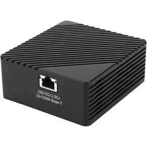 Thunderbolt 10Gb Ethernet Adapter Compatible with Thunderbolt 3/4 or USB4 Ports, High-Speed RJ45 Port Supports 10Gb/s, 5Gb/s, 2.5Gb/s, 1Gb/s and 100Mb/s Base-T