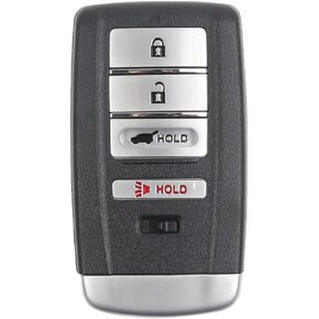 Dasbecan 4 Buttons Key Fob Replacement Compatible with Acura MDX 2014-2020, RDX 2016-2018 Smart Keyless Entry Remote Control SUV Replace# FCC ID: KR5V1X, P/N: A2C32523200 A2C32523300