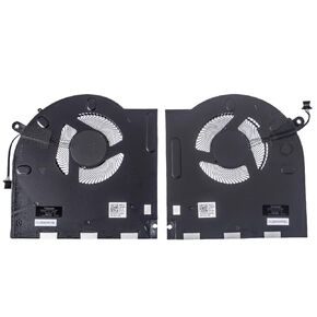 Replacement CPU+GPU Cooling Fan for Dell Alienware M17 R3 R4 0CNV63 0H5TYJ DC28000ROSL EG50061S1-1C010-S9A K13087 DC28000RNSL EG50061S1-C060-S9A K13089 DFS240012BK0T DFSCK324162A2K 12V