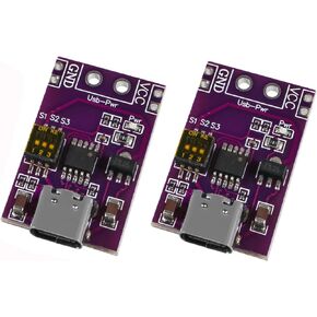 2Pcs PD2.0 PD3.0 Type-C QC AFC DC Fast Charge Decoy Trigger Polling Detector Notebook Power Supply Change Board USB-PD Module