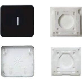 Replacement Individual AP08 Type I Key Cap and Hinges are Applicable for MacBook Pro Model A1425 A1502 A1398 for MacBook Air Model A1369/A1466 A1370/A1465 Keyboard to Replace The I Key Cap and Hinge