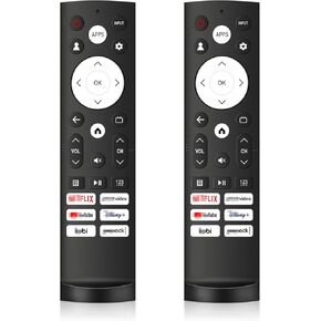Remote Control for All Hisense TV, Replacement Remote for Hisense Smart Google TV,for Hisense UHD 4K ULED Google TVs Series(2 PC