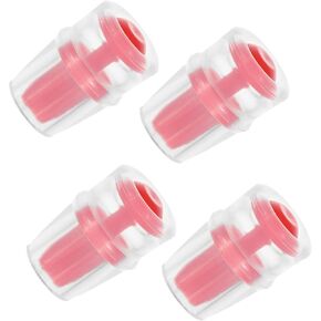 Bite Valve Replacement Sheath for Water Bladder, 4pcs Hydration Pack Bite Valve Replacement Silicone Nozzle Mouthpiece Replacement