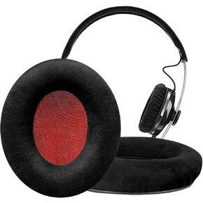 SOULWIT Earpads Replacement for Sennheiser Momentum On-Ear 1, On-Ear 2, On-Ear HD1 Headphones, Ear Pads Cushions with Noise Isolation High-Density Foam - Momentum OE NC Black