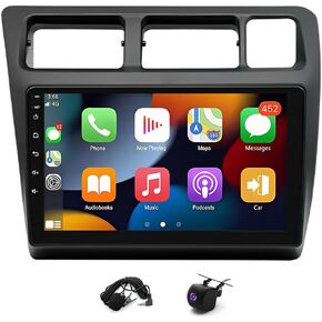 9 inches Car Stereo Radio for Toyota for Corolla 1991 1992 1993 1994 1995 1996 1997,Android 13 Car Stereo Radio w/CarPlay &Android Auto Radio, Support GPS Bluetooth/SWC/WiFi/Backup Camera Radio(2+32G)