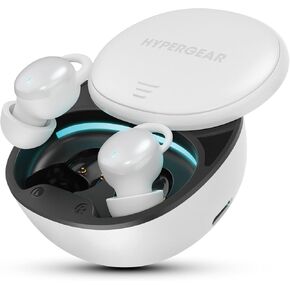 HyperGear Mini True Wireless Earbuds for Sleeping Noise-Blocking Ultra Comfort to Help Fall Asleep Faster Bluetooth Earphones 20-Hr Comfortable Sleep (Black)