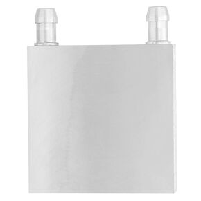 Hilitand Aluminum Water Cooling Block, Waterblock Liquid Water Cooler CPU Water Cooling Desktop Computer Water Cooling Systems (60x60x12mm)