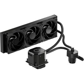 Cooler Master MasterLiquid ML360 SUB-Zero CPU Liquid Cooler - TEC AIO Water Cooling System with Intel® Cryo Cooling Technology (LGA 1200) Water Block, Enhanced Pump, 360mm Radiator with SF120R Fans
