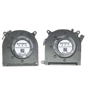 New Laptop Independent Graphics Card CPU and GPU Cooling Fan for HP ProBook 470 G8 470 G9 Envy 17-CN 17-DN 17-CN0010NR 17-CP 17-CP0035CL Series DFS5K12114262P FNH7 FNH8 DC5V 0.5A Fan