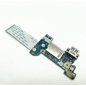 Laptop New USB Card Reader Board Power Board for HP 340 G5 14-DP 14S-CF 14-DK 14-CR 14-DF 14s-cr 14s-cr0004TX 6050A2979701 L23186-001 L24483-001/14-CF0006DX(with Cable)