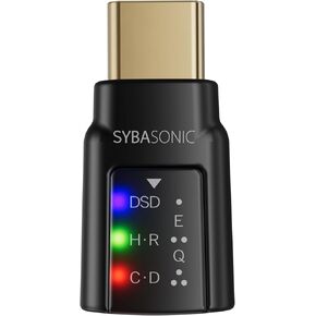 High-Resolution USB-C DAC Audio Adapter for Enhanced Mobile Audio