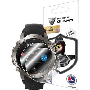 IPG for Amazfit Falcon Smart Watch Smartwatch Screen Protector (2 Units) Invisible Ultra HD Clear Film Anti Scratch Guard-Smooth/Self-Healing/Bubble -Free for Falcon