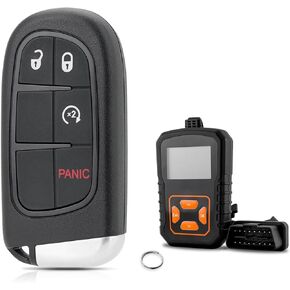 Key Fob Remote Replacement Fits for 2013 2014 2015 2016 2017 Dodge Ram 1500 2500 3500 Pickup Truck Smart Car Keyless Entry Remote GQ4-54T
