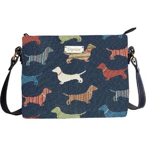 Signare Tapestry Crossbody Bag Shoulder Purse for Women In Theophile Steinlen Le Chat Noir Design (XB02-ART-TS-CHAT)