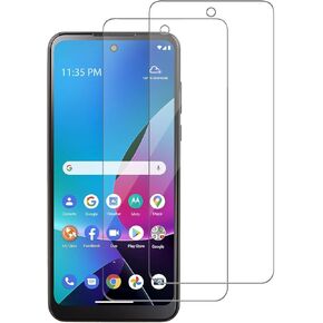 2 Pack for Motorola Moto G Play (2023) Screen Protector, Tempered-Glass, Micro-curved Edges, Case Friendly, Bubble Free, HD Clear, Easy Installation