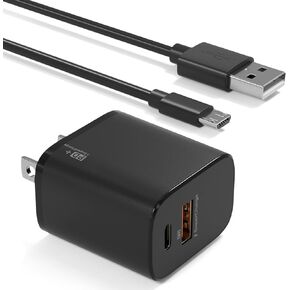 10FT Charger for Bose SoundLink Color Bluetooth Speakers I II III 3 Micro USB Wall Charger Charging Cord for Bose SoundLink Mini 2 II SoundLink Micro Revolve Plus QC20 QC35 SoundSport Free Headphones