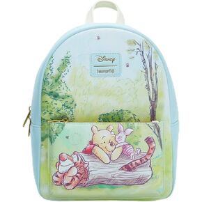 Loungefly Disney Winnie The Pooh Trio Mini Backpack LIGHT BLUE NONE