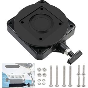 KitchenKipper 2207003 Low-Profile Swivel Mounting Base for C-annon Downrigger Magnum Series