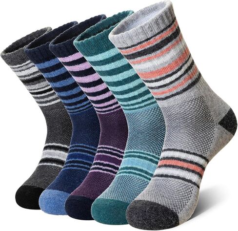 جوارب المشي لمسافات طويلة Dosmart Merino Wool للنساء شتاء حراري الرطوبة الدافئة in Kuwait