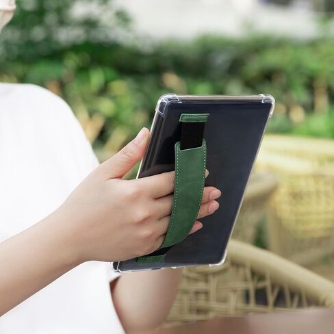 Cobak & Hand Strap Case Case لـ Kindle Paperwhite 12th Gen 2024 (7 ") و kindle Colorsoft Signature Edition (7")-غطاء خلفي خفيف الوزن ومقاوم للخدش in Kuwait