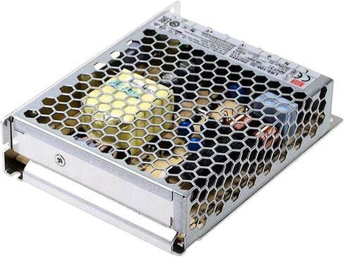 LRS-100-5 5V 20A 100W Single Output Power Supply - High Efficiency, 5G Vibration Resistance, Wide Input Voltage for Industrial Automation, White, YS-LRS-100-5 in Saudi Arabia