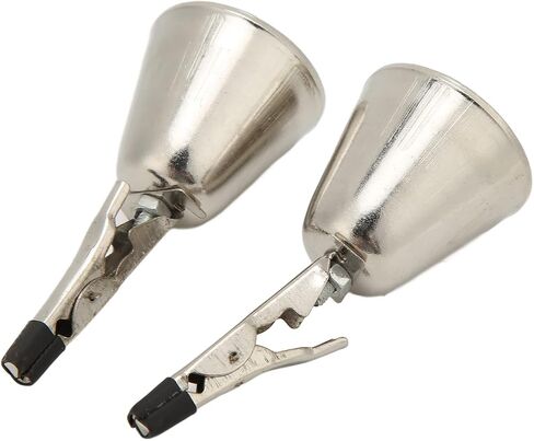 VGEBY 2pcs Fishing Rod Clamp Warning Metal Iron Plating Fishing Alarm(Small) Vehiclebag Other Fishing Tools and Accessories in Saudi Arabia