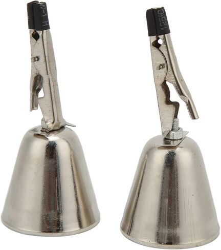 VGEBY 2pcs Fishing Rod Clamp Warning Metal Iron Plating Fishing Alarm(Small) Vehiclebag Other Fishing Tools and Accessories in Saudi Arabia