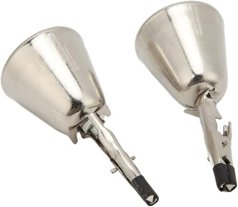 VGEBY 2pcs Fishing Rod Clamp Warning Metal Iron Plating Fishing Alarm(Small) Vehiclebag Other Fishing Tools and Accessories in Saudi Arabia