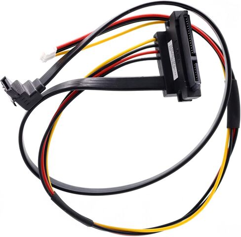 كبل بيانات محرك الأقراص الصلبة SATA VIA15 HDD CONNECTOR DC02001R600 استبدال Lenovo IdeaCentre B550 C540 C560 B345 B545 in Saudi Arabia
