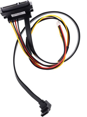 كبل بيانات محرك الأقراص الصلبة SATA VIA15 HDD CONNECTOR DC02001R600 استبدال Lenovo IdeaCentre B550 C540 C560 B345 B545 in Saudi Arabia