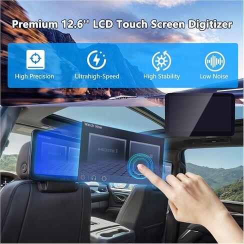 85100044 12.6"""" LCD Display in Headrest Back SEAT TV DVD Fit for 2021-2023 Chevy Suburban GMC']"Actual connectivity_technology: ['No'] matches with predicted connectivity_technology: in Saudi Arabia