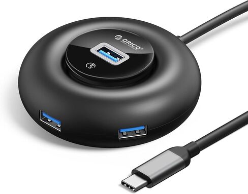 Multi Port USB Flitter ، 4 Port USB 3.0 HUB ، ORICO USB ، يحتوي مركز بيانات المنفذ على مؤشرات RGB ، لجهاز الكمبيوتر المحمول ، الكمبيوتر ، محرك الأقراص الثابتة للهاتف المحمول ، محرك أقراص فلاش ، طابعة ، الكاميرا ، بوريد المفاتيح ، الماوس U-DISK إلخ in Kuwait