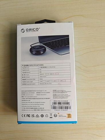 Multi Port USB Flitter ، 4 Port USB 3.0 HUB ، ORICO USB ، يحتوي مركز بيانات المنفذ على مؤشرات RGB ، لجهاز الكمبيوتر المحمول ، الكمبيوتر ، محرك الأقراص الثابتة للهاتف المحمول ، محرك أقراص فلاش ، طابعة ، الكاميرا ، بوريد المفاتيح ، الماوس U-DISK إلخ in Kuwait