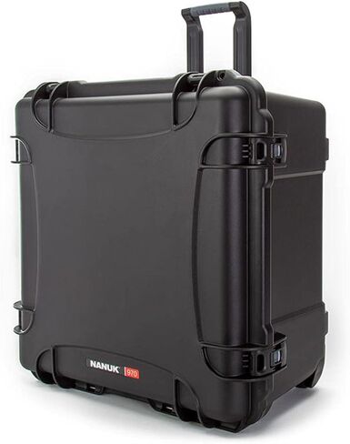 سلسلة عجلات 970 خفيفة الوزن NK-7 راتنج مقاوم للماء مع إدراج رغوة ، أسود in Kuwait