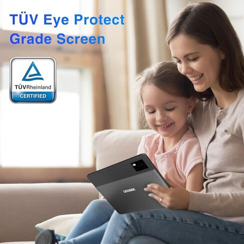 Doogee T10e Android Tablet ، 10.1 بوصة قرص مع 9GBRAM 128GB ROM/TF 1TB ، جهاز الكمبيوتر اللوحي للألعاب الثمانية مع بطارية 6580mAh ، 5G WiFi+4G LTE ، مكبرات صوت مزدوجة ، BT 5.0 ، GPS ، الكمبيوتر اللوحي (أسود) in Kuwait