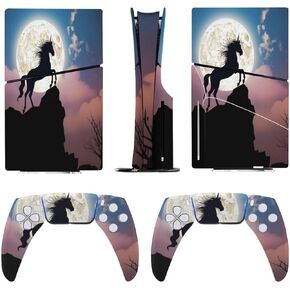 Sticker Skin for Model 5 Slim Disc Unicorn Magical Skin Accessories Cover Skins Anime Vinyl Cover Sticker Full Set for Model5 Slim Disk Edition